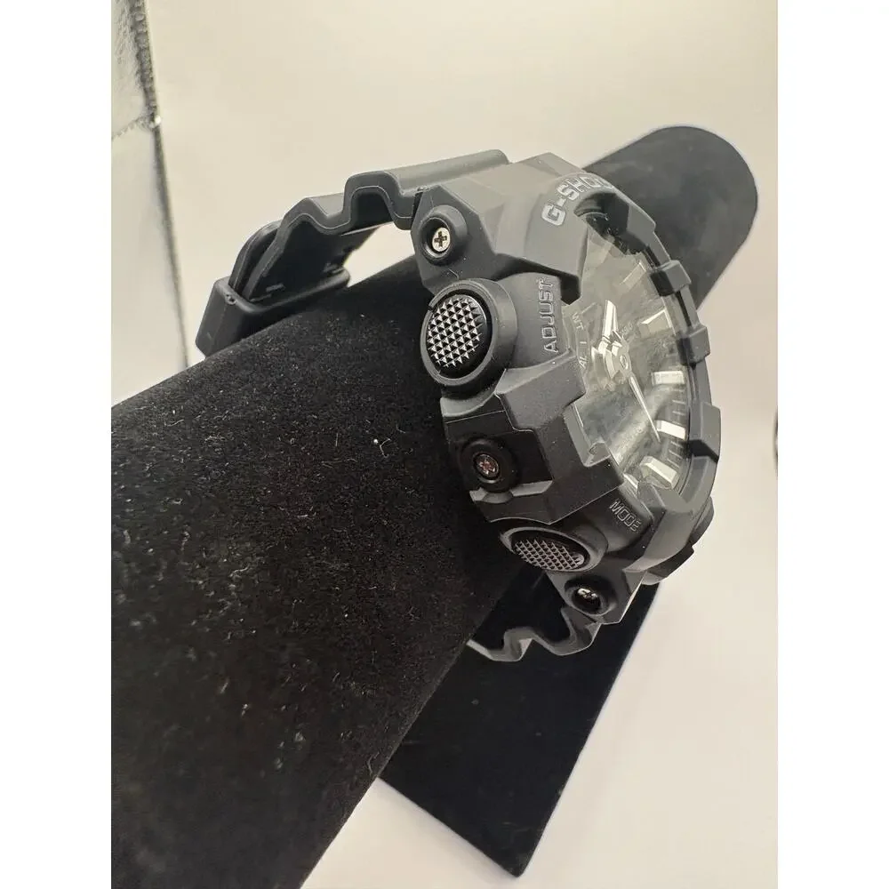 Casio G-Shock GA-700 Black Ana-Digi Sport Watch Men's